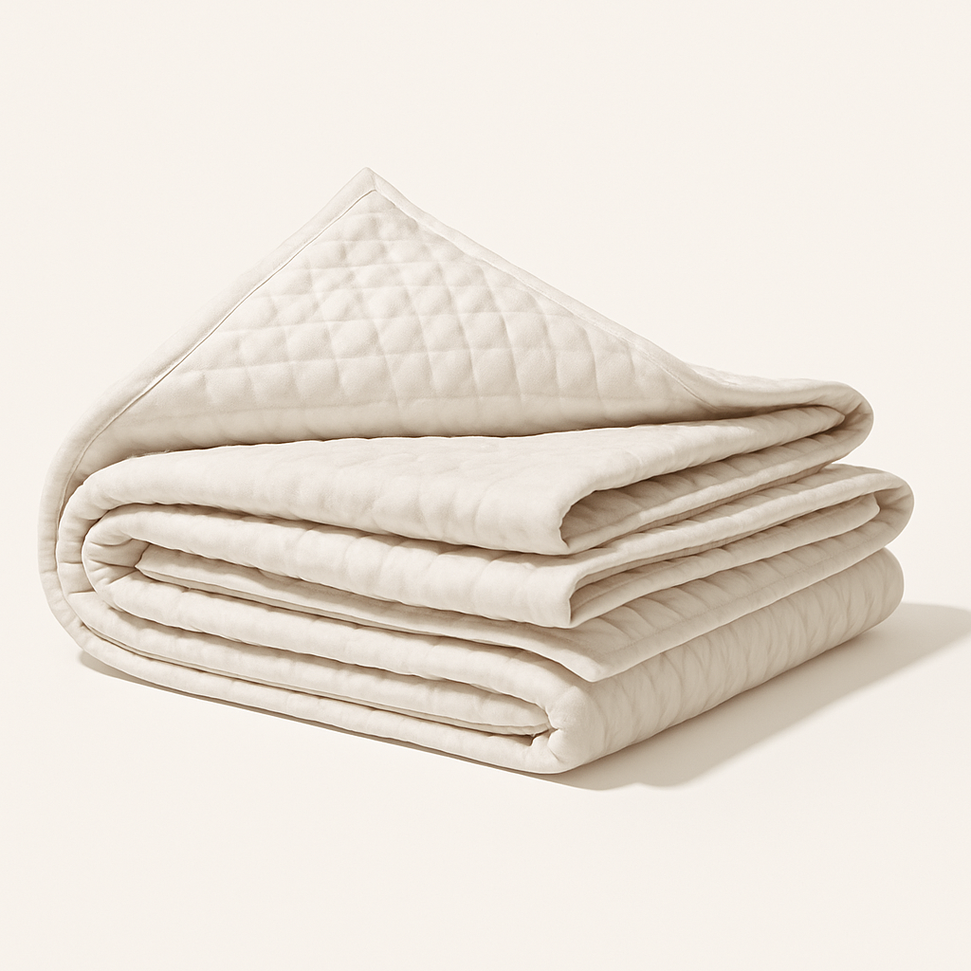 Original Weighted Blanket — grey — Clean ecommerce product shot — refreshed editorial photography