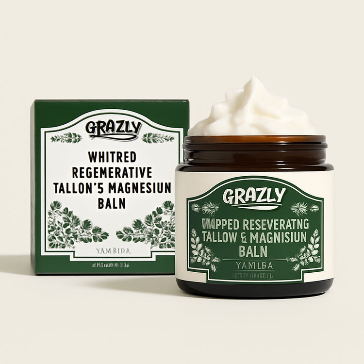 Dead Sea Magnesium & Tallow Balm — primary — Clean ecommerce product shot — refreshed editorial photography