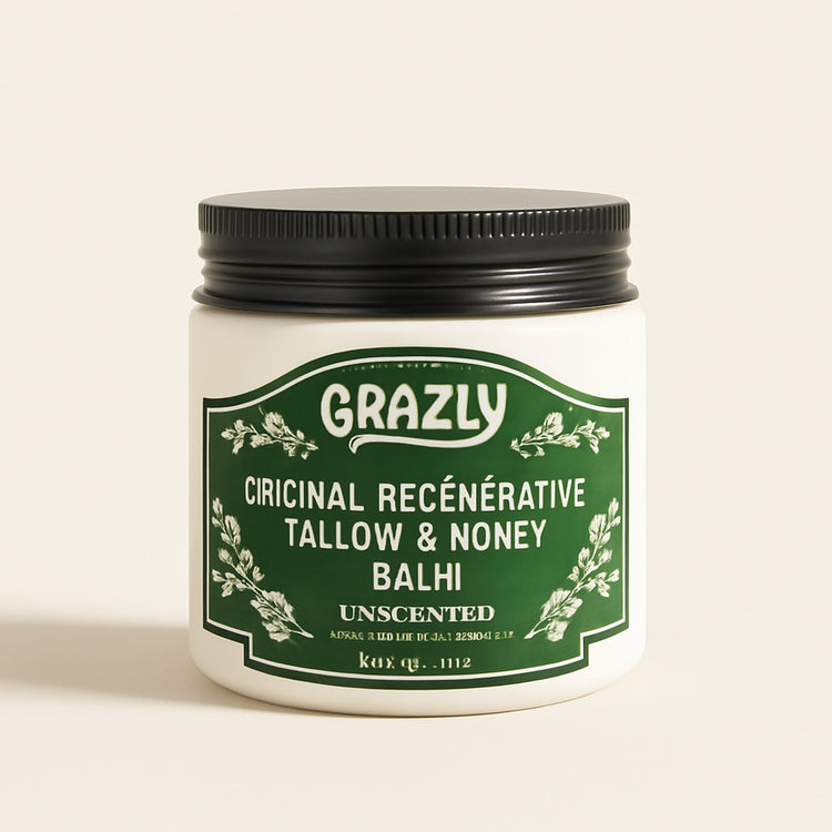Original Tallow & Manuka Honey Balm — primary — Clean ecommerce product shot — refreshed editorial photography