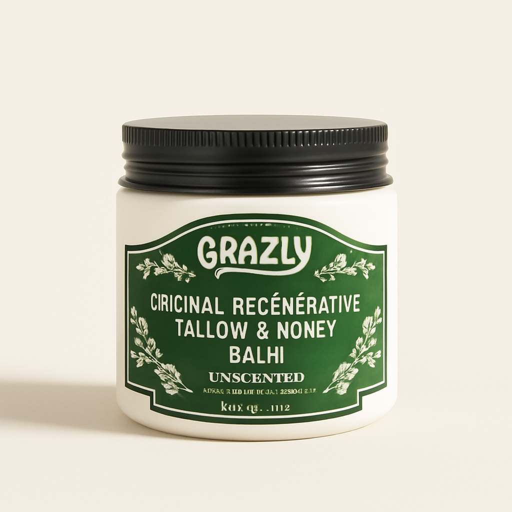 Original Tallow & Manuka Honey Balm — primary — Clean ecommerce product shot — refreshed editorial photography