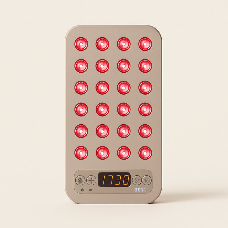 Mini Go Red Light Therapy — primary — Clean ecommerce product shot — refreshed editorial photography