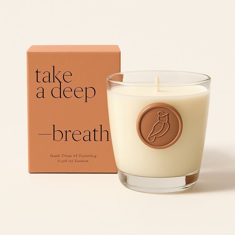 Take a Deep Breath Candle | Lucky Owl — primary — Clean ecommerce product shot — refreshed editorial photography