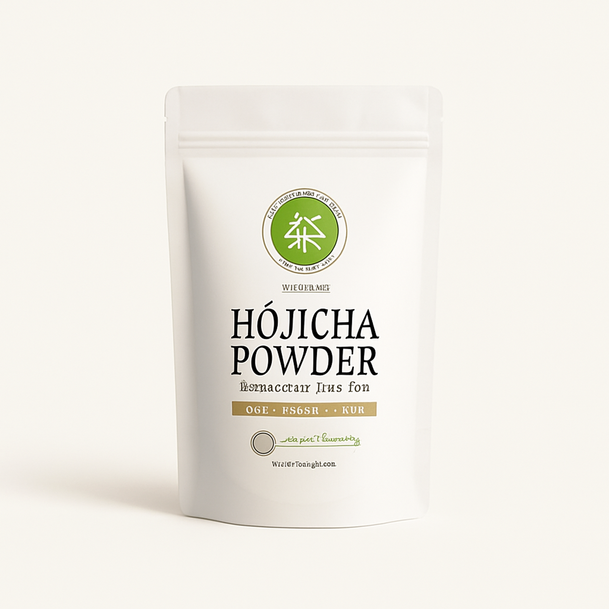 Organic Hojicha Powder — primary — Clean ecommerce product shot — refreshed editorial photography