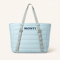 The Kingfisher Cooler Tote — sky-blue — Clean ecommerce product shot — refreshed editorial photography