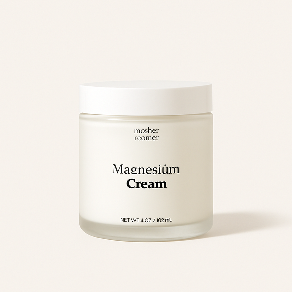 Magnesium Cream — primary — Clean ecommerce product shot — refreshed editorial photography