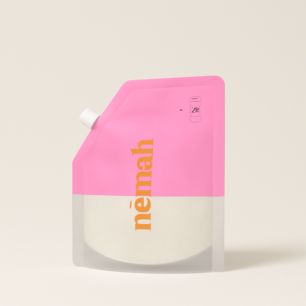 Nourishing Baby Wash & Shampoo Refill — primary — Clean ecommerce product shot — refreshed editorial photography