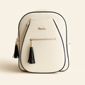 Priscila Tennis & Pickleball Bag — winter-white — Clean ecommerce product shot — refreshed editorial photography