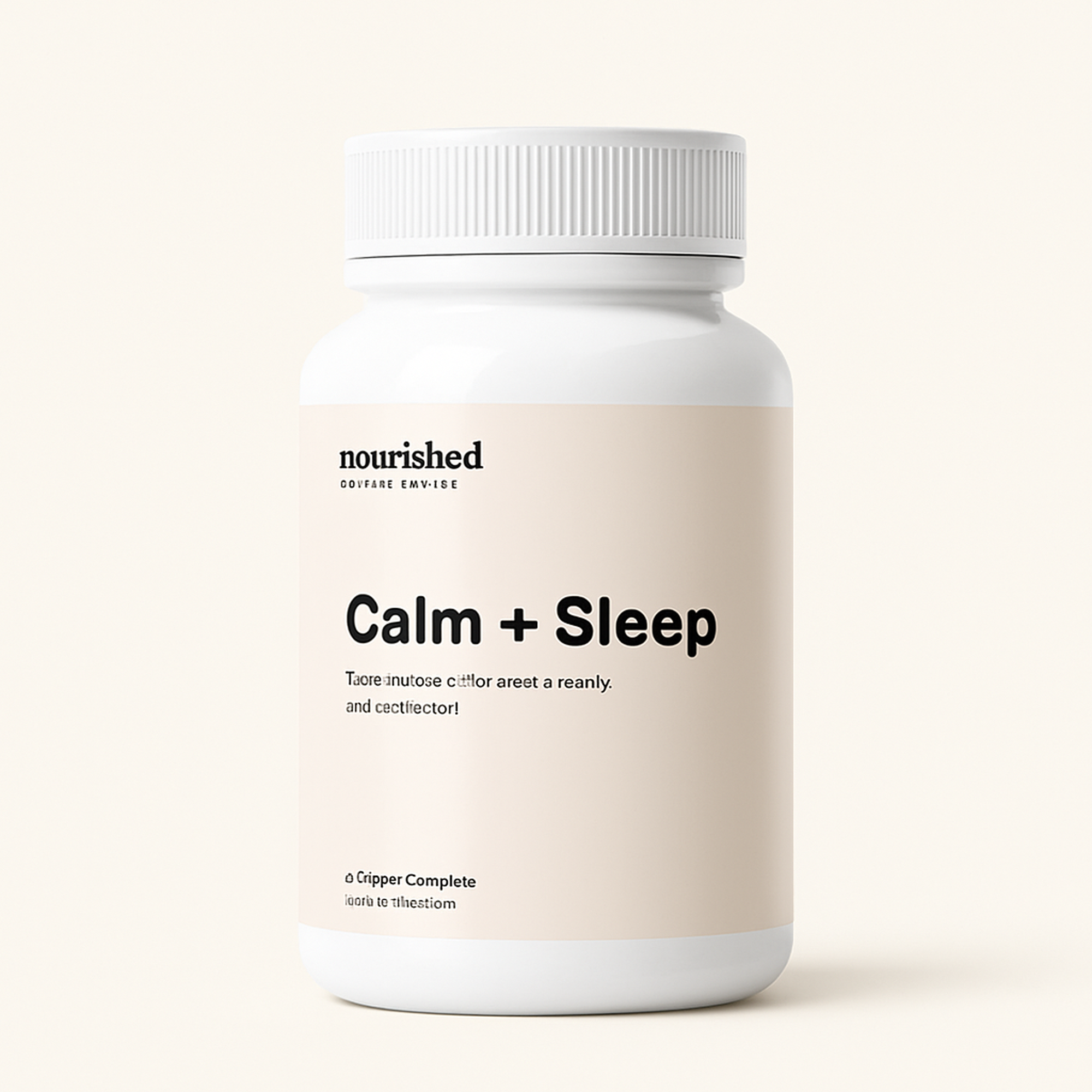 Calm + Sleep — primary — Clean ecommerce product shot — refreshed editorial photography