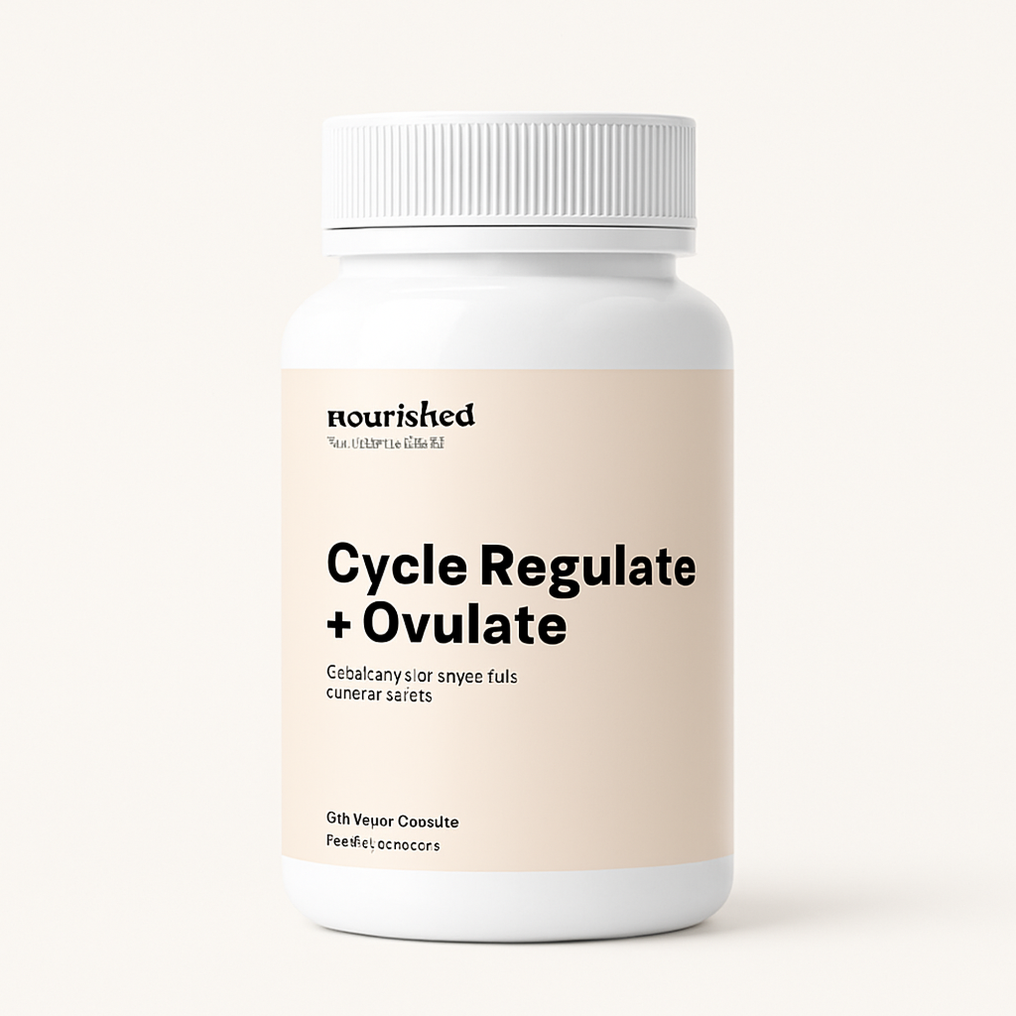 Cycle Regulate + Ovulate — primary — Clean ecommerce product shot — refreshed editorial photography