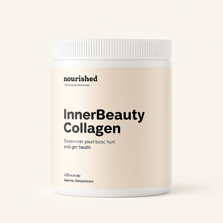 InnerBeauty Collagen — primary — Clean ecommerce product shot — refreshed editorial photography