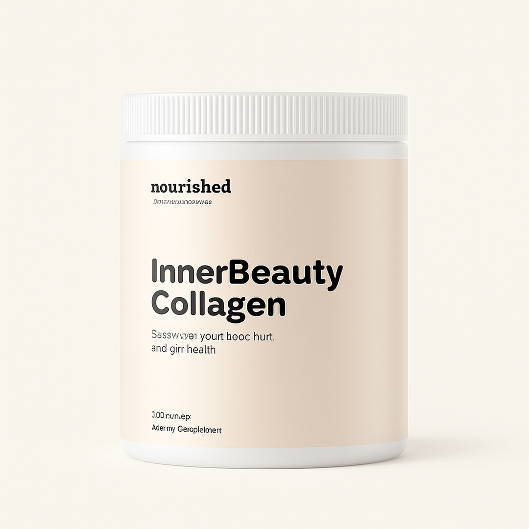 InnerBeauty Collagen — primary — Clean ecommerce product shot — refreshed editorial photography