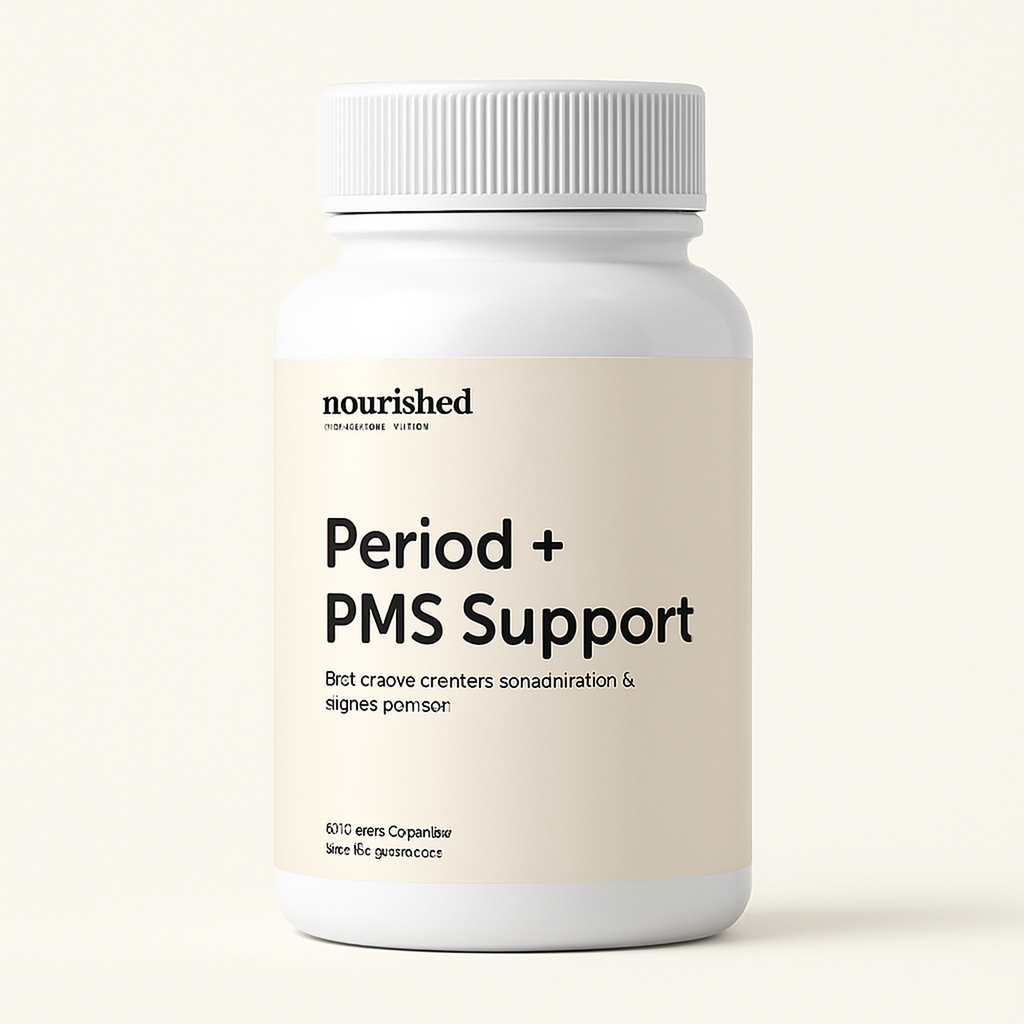 Period + PMS Support  - Save 65%+ — primary — Clean ecommerce product shot — refreshed editorial photography