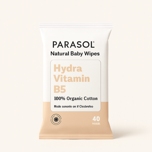 100% Organic Cotton Baby Wipes With Hydra Vitamin B5™ — primary — Clean ecommerce product shot — refreshed editorial photography