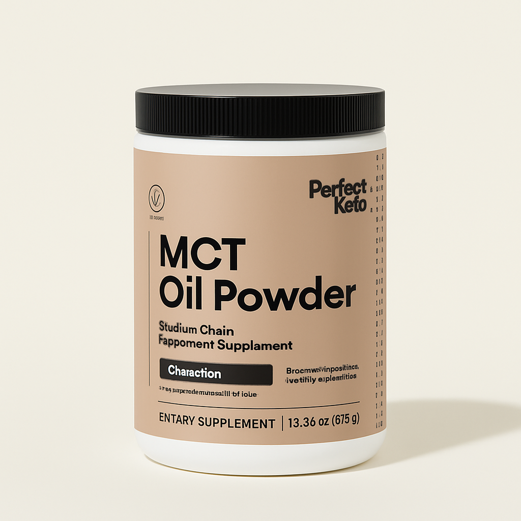 MCT Oil Powder — primary — Clean ecommerce product shot — refreshed editorial photography