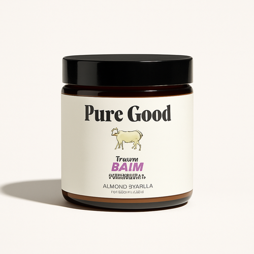 Almond + Vanilla Tallow Balm — primary — Clean ecommerce product shot — refreshed editorial photography