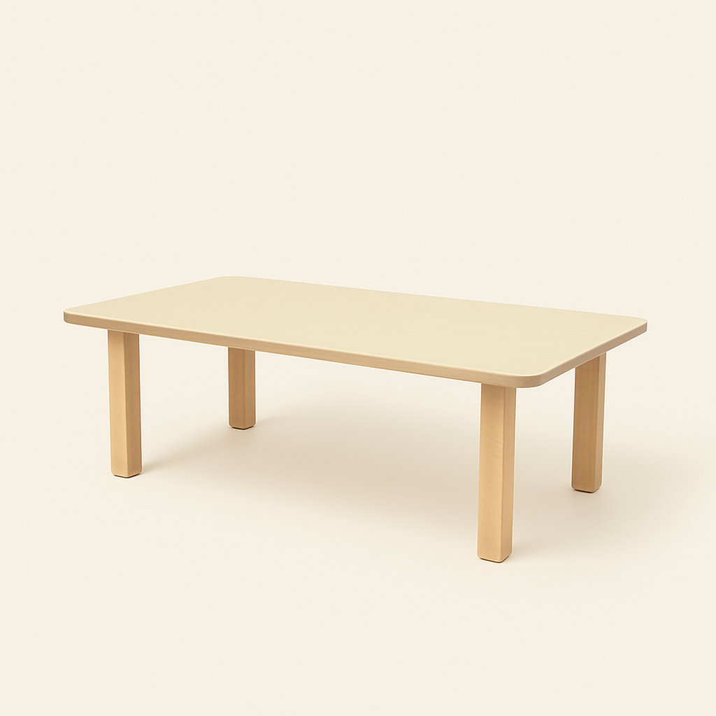 Rectangle Table — primary — Clean ecommerce product shot — refreshed editorial photography