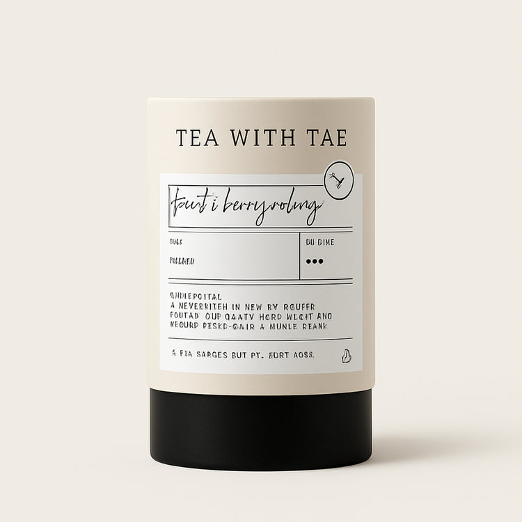 Fruit & Berry Oolong Mini Tea Tube (5 tea bags) — primary — Clean ecommerce product shot — refreshed editorial photography