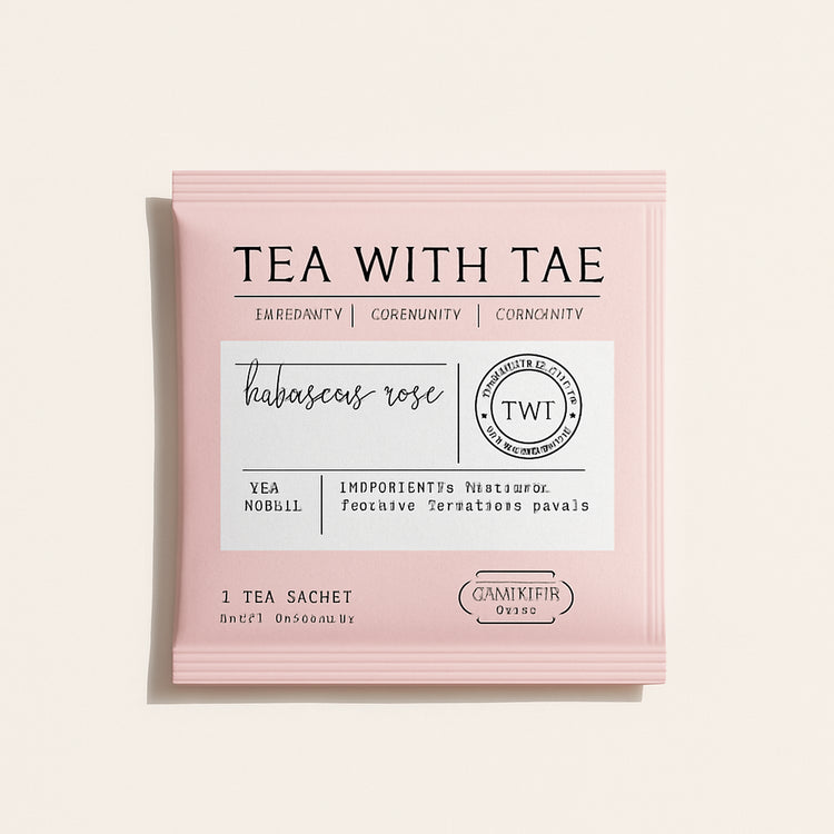 Hibiscus Rose 50 ct. Overwrap Bag — primary — Clean ecommerce product shot — refreshed editorial photography