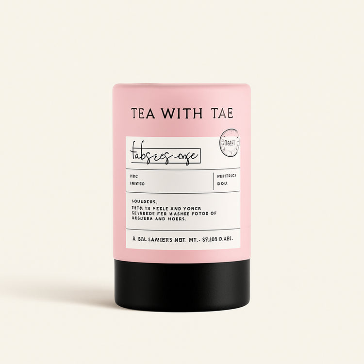 Hibiscus Rose Mini Tea Tube (5 tea bags) — primary — Clean ecommerce product shot — refreshed editorial photography