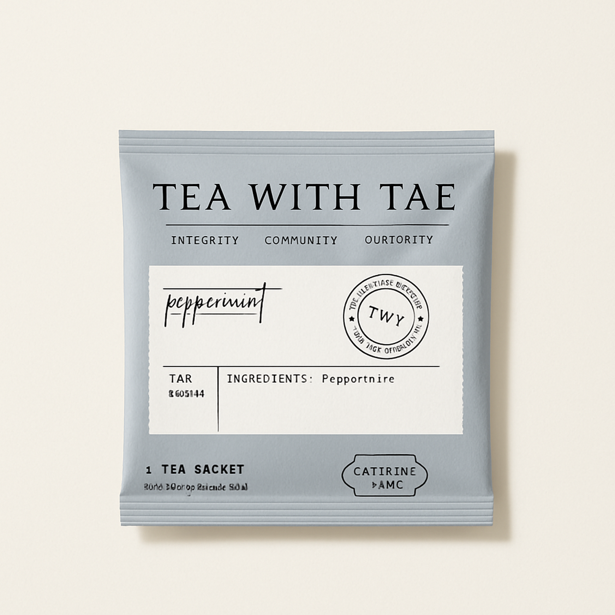 Peppermint 50 ct. Overwrap Bag — primary — Clean ecommerce product shot — refreshed editorial photography