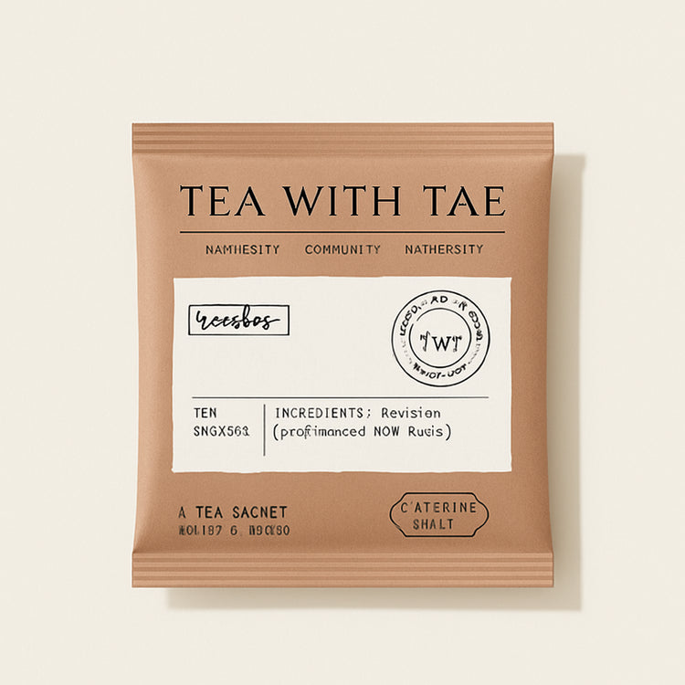 Rooibos 50 ct. Overwrap Bag — primary — Clean ecommerce product shot — refreshed editorial photography