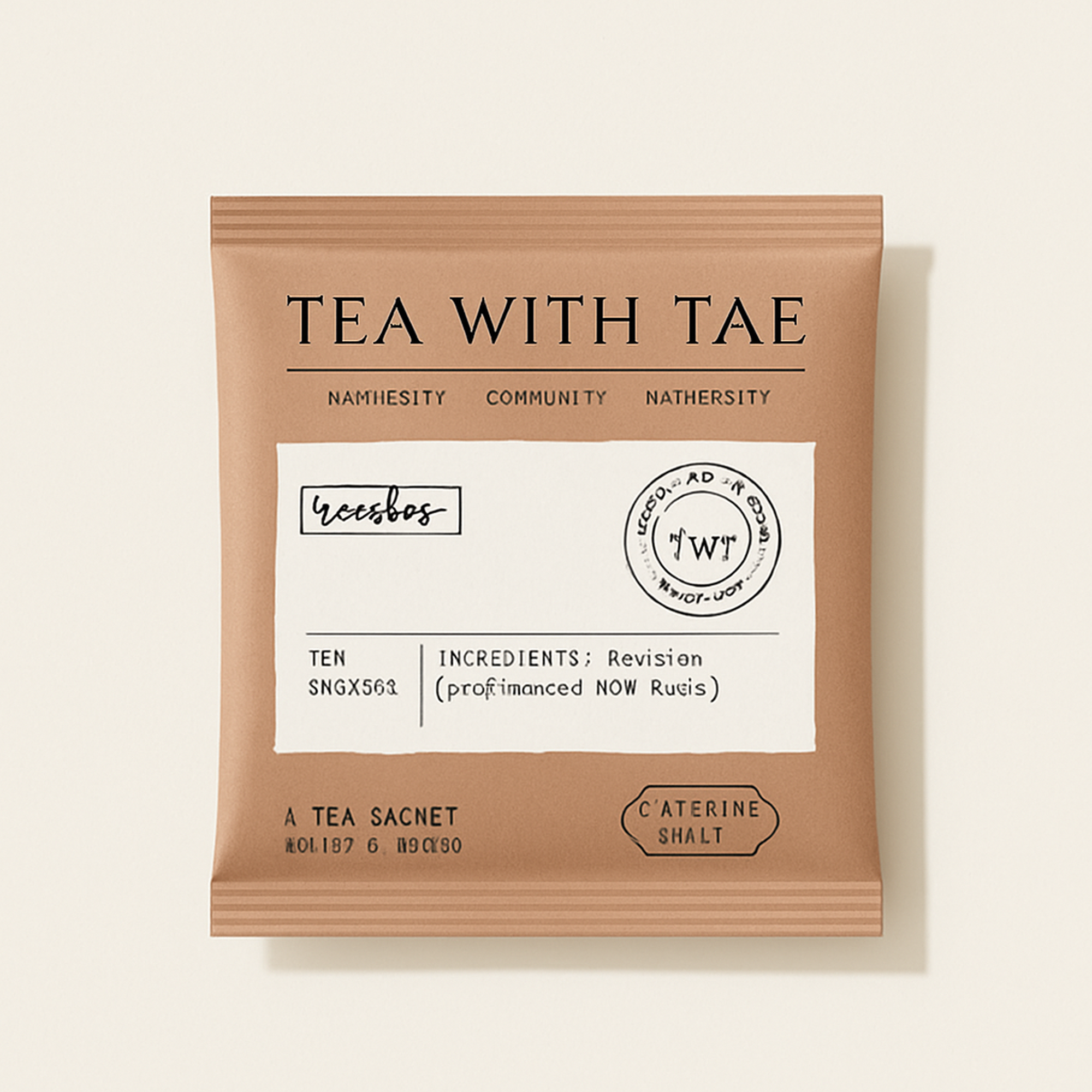 Rooibos 50 ct. Overwrap Bag — primary — Clean ecommerce product shot — refreshed editorial photography