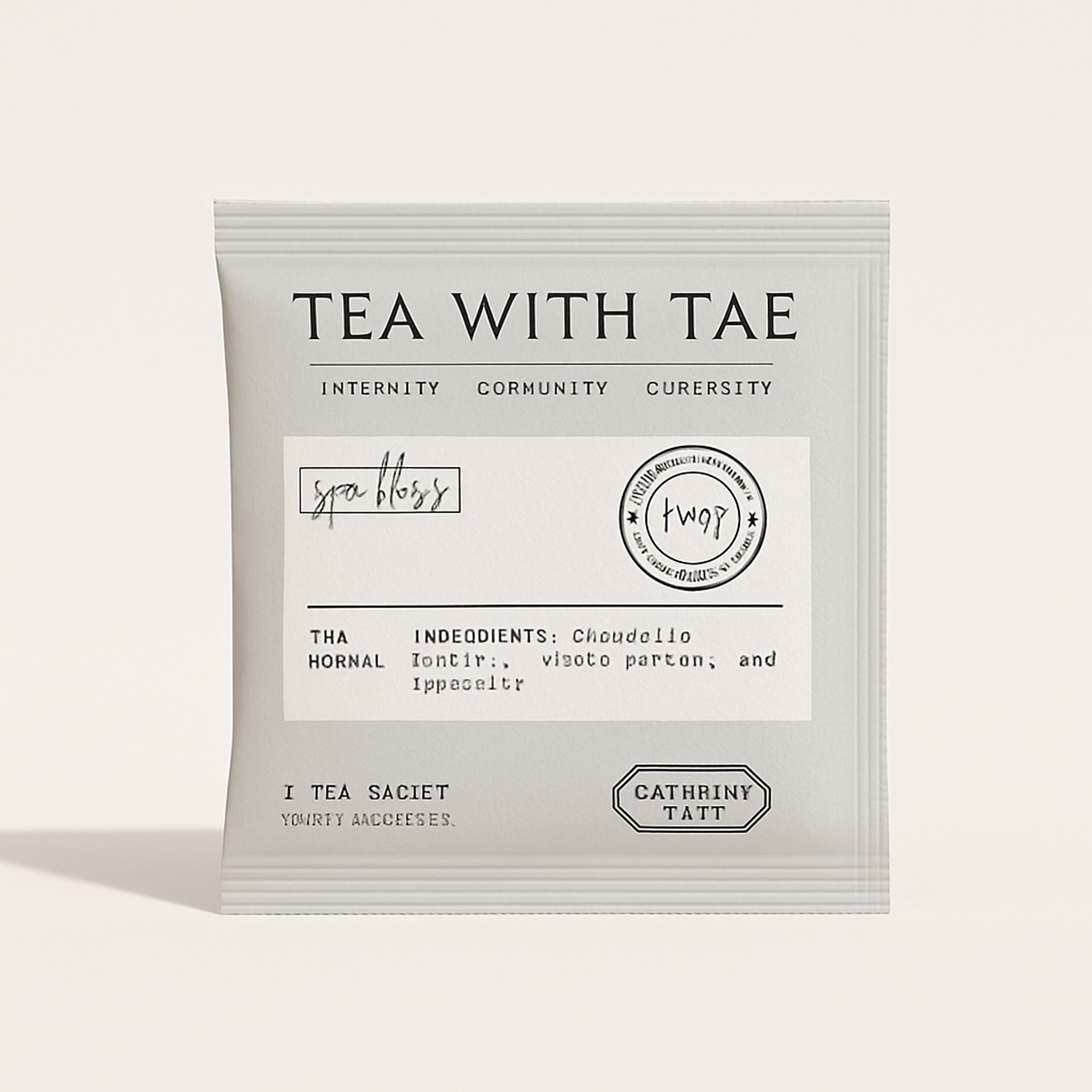 Spa Bliss 50 ct. Overwrap Bag — primary — Clean ecommerce product shot — refreshed editorial photography