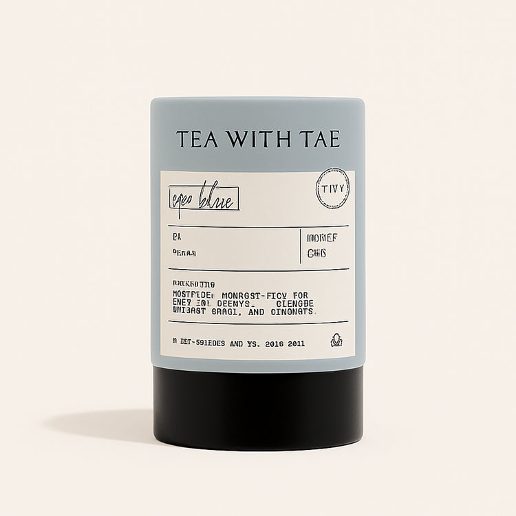 Spa Bliss Mini Tea Tube (5 tea bags) — primary — Clean ecommerce product shot — refreshed editorial photography