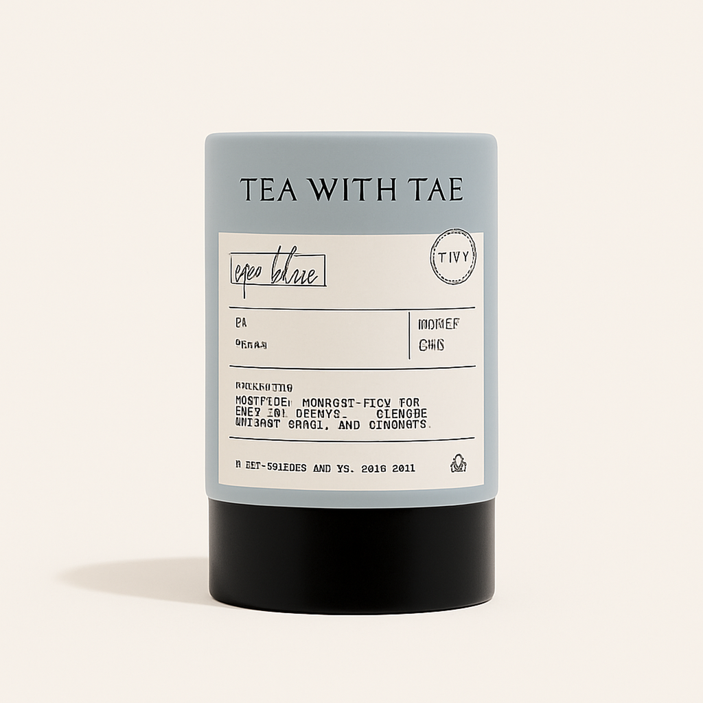 Spa Bliss Mini Tea Tube (5 tea bags) — primary — Clean ecommerce product shot — refreshed editorial photography