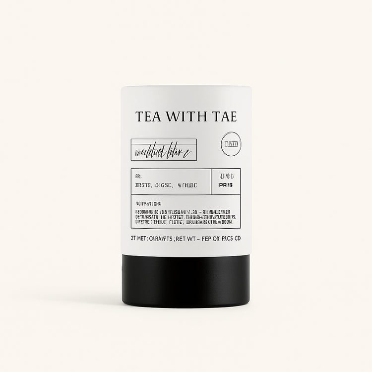 Wedded Bliss Mini Tea Tube (5 tea bags) — primary — Clean ecommerce product shot — refreshed editorial photography