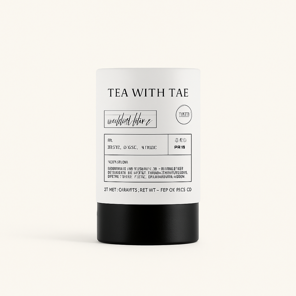 Wedded Bliss Mini Tea Tube (5 tea bags) — primary — Clean ecommerce product shot — refreshed editorial photography