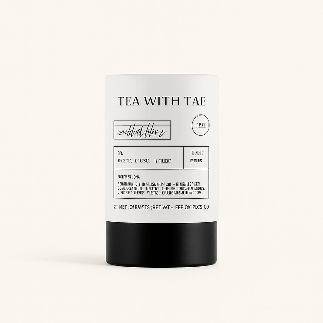 Wedded Bliss Mini Tea Tube (5 tea bags) — primary — Clean ecommerce product shot — refreshed editorial photography