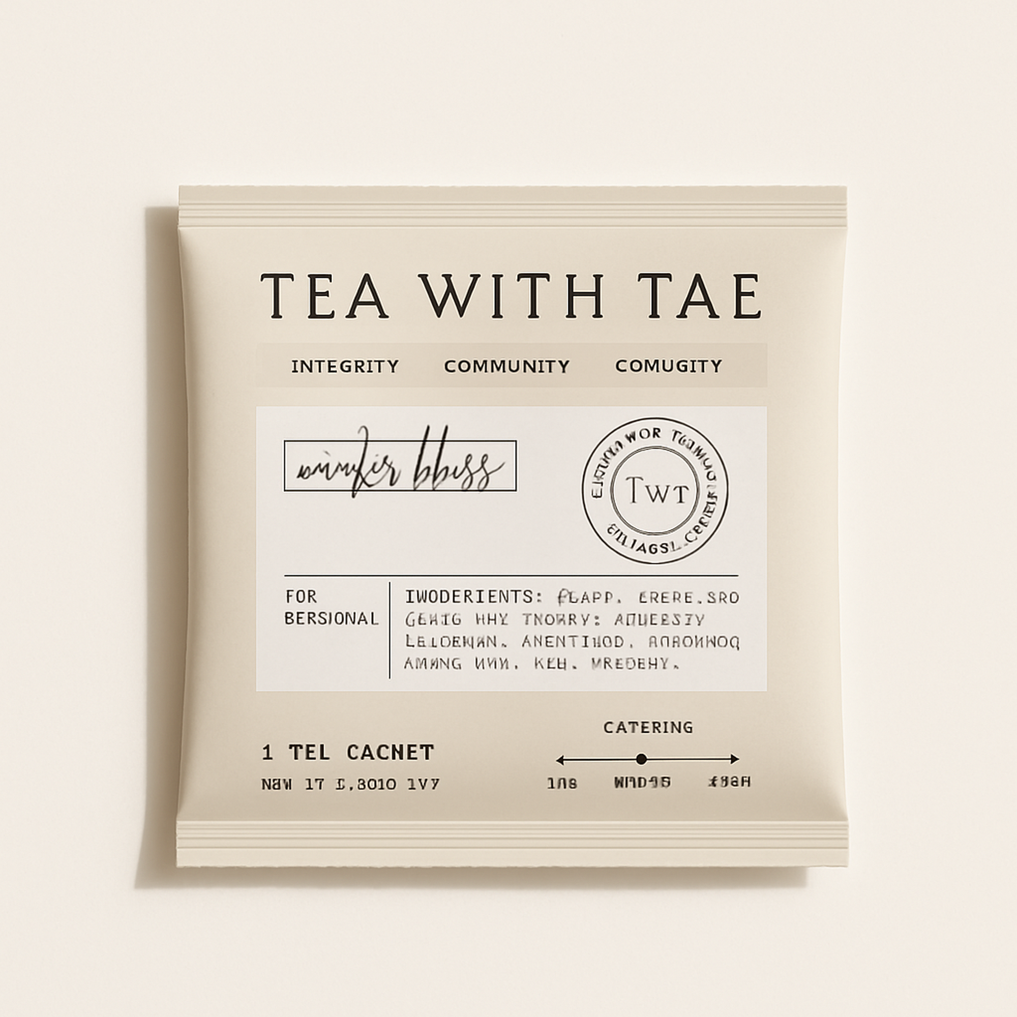 Winter Bliss 50 ct. Overwrap Bag — primary — Clean ecommerce product shot — refreshed editorial photography