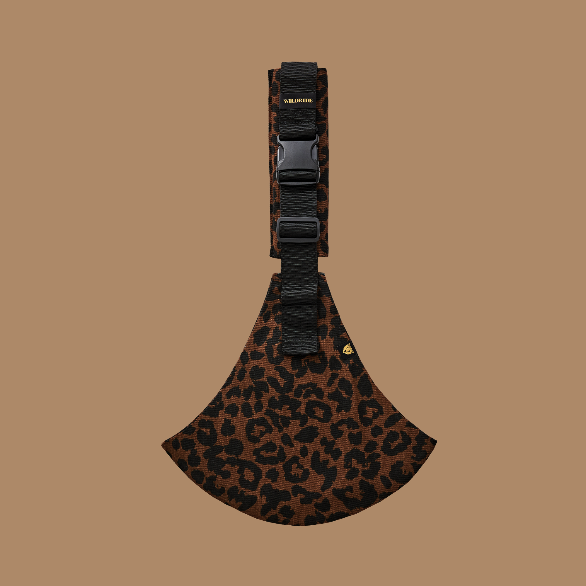 Toddler Carrier Leopard Print Brown