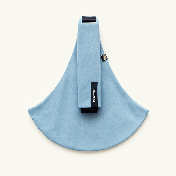 Toddler Carrier Denim — primary — Clean ecommerce product shot — refreshed editorial photography