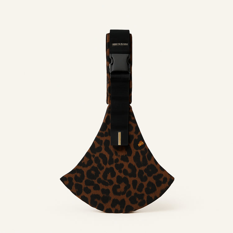 Toddler Carrier Leopard Print Brown — primary — Clean ecommerce product shot — refreshed editorial photography