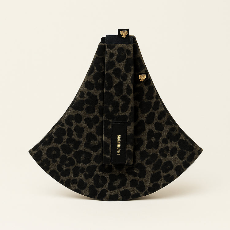 Toddler Carrier Leopard Print Grey — primary — Clean ecommerce product shot — refreshed editorial photography