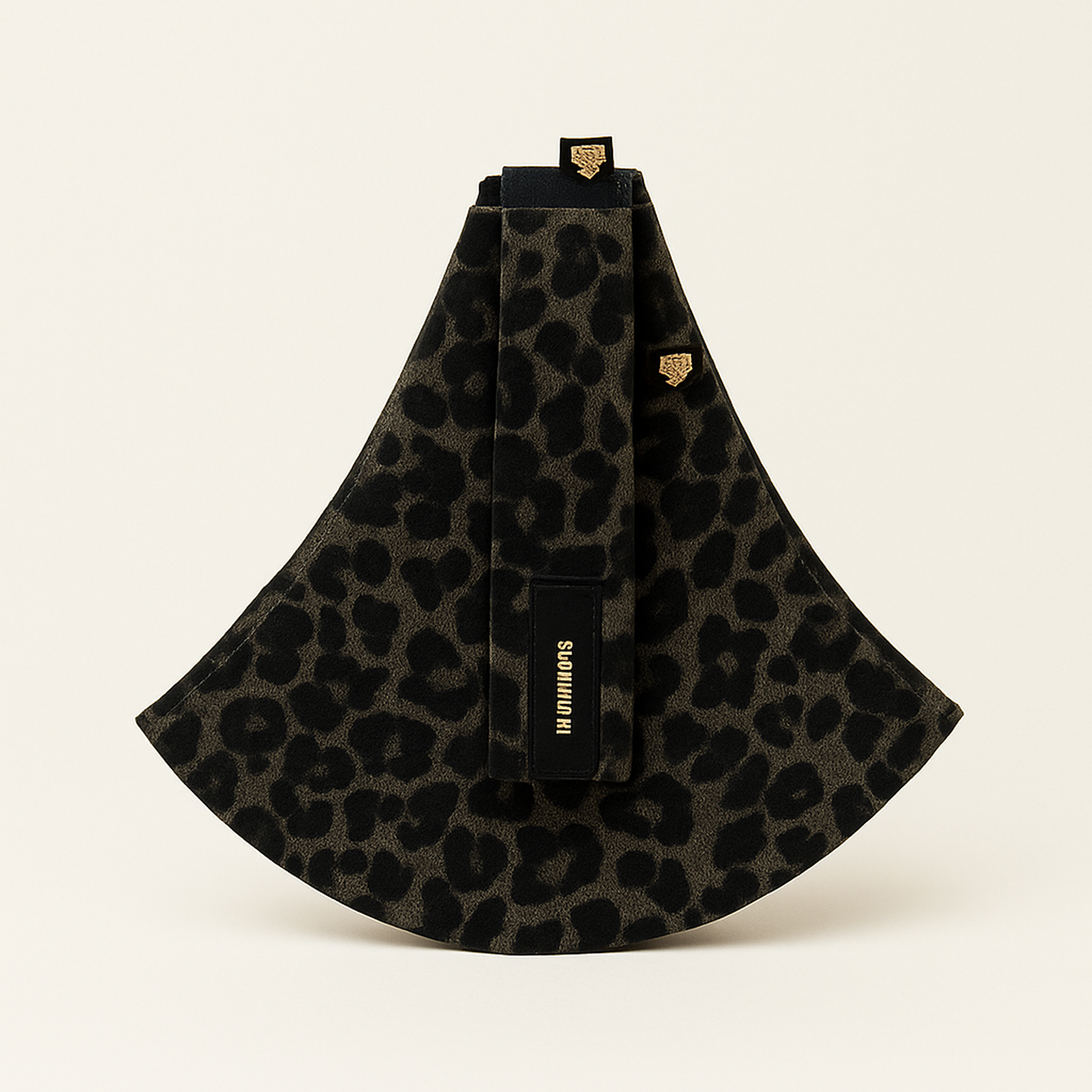 Toddler Carrier Leopard Print Grey — primary — Clean ecommerce product shot — refreshed editorial photography