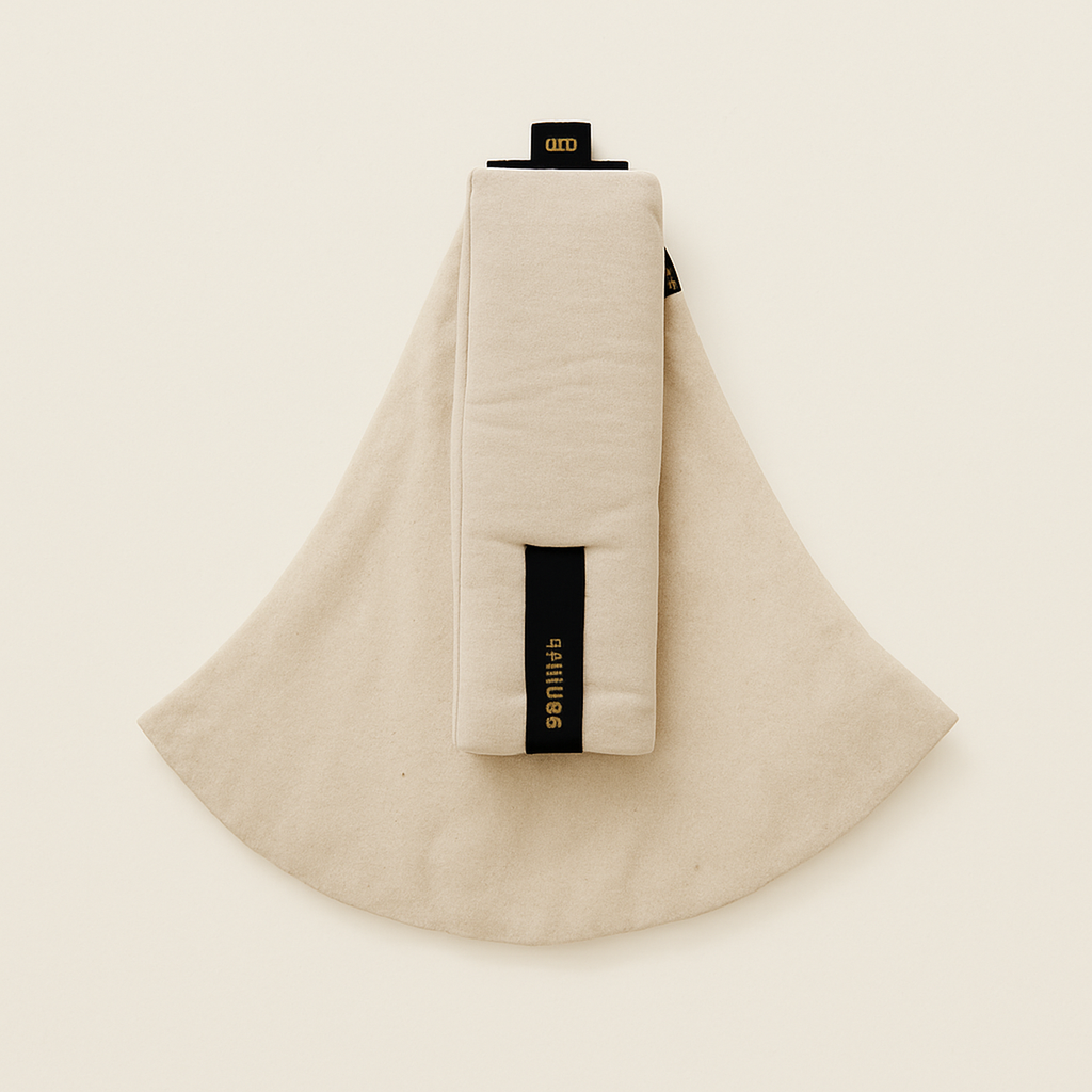 Toddler Carrier Sand Linen — primary — Clean ecommerce product shot — refreshed editorial photography